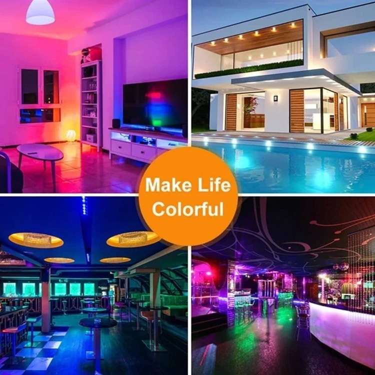 چراغ LED هوشمند کنترل دار مدل RGBW BULB- باکنترل اصلی