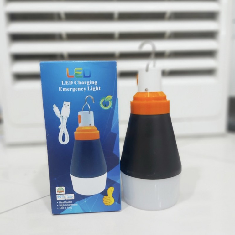 لامپ شارژی اضطراری LED شارژی USB/با قابلیت حمل و کم مصرف