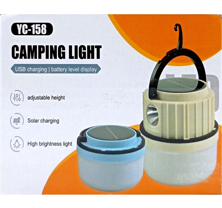 چراغ شارژی کمپینگ مدل yc-158