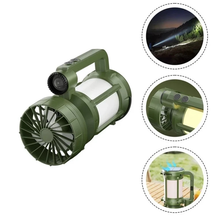 چراغ اضطراری چند منظوره مدل CH-F806- فن دار