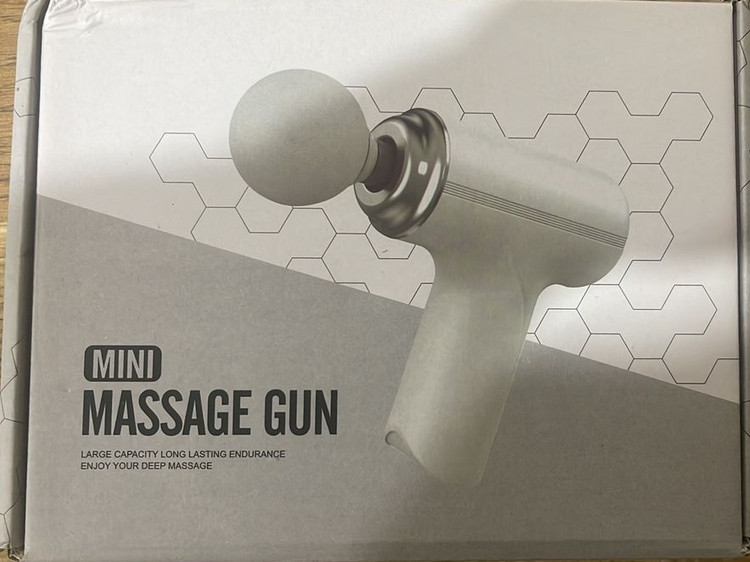 ماساژور تفنگی MINI MASSAGE GUN دارای چهار سری مدل mg-203
