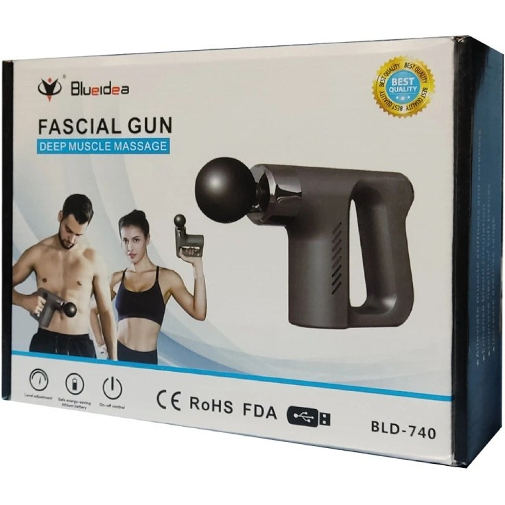 ماساژور تفنگی مدل BLD-740 اصلی ( دارای 4 سری مختلف) کیفیت عالی