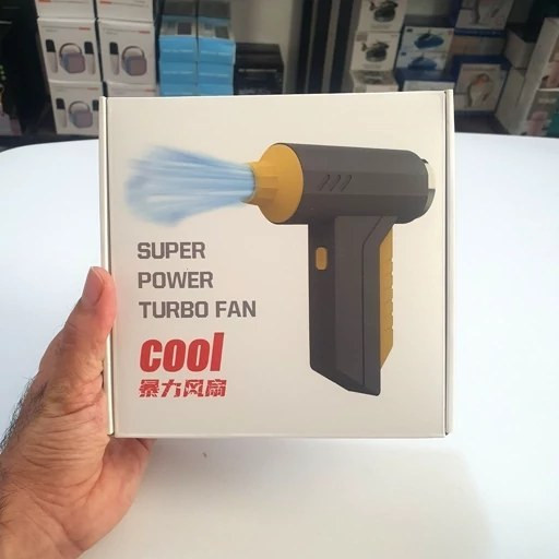 جت فن شارژی مدل Super power turbo fan Cool