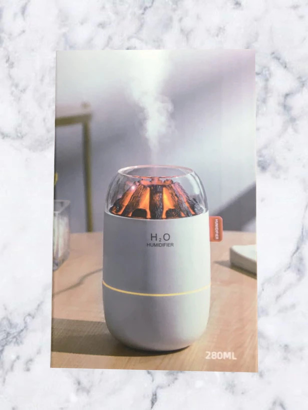 بخور سرد و چراغ خواب H2O طرح آتشفشان
