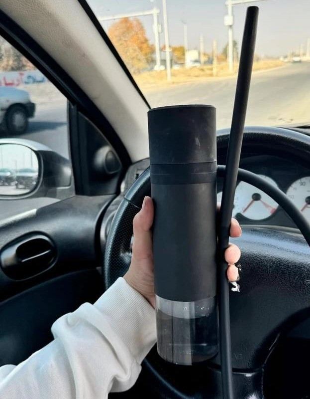 قلیان مسافرتی شارژی مدل Hookan