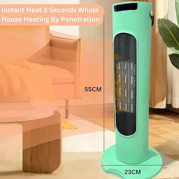 هیتر برقی سرامیکی برجی چرخشی 2000 وات Heat R555