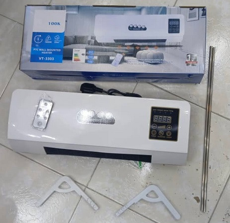 بخاری برقی دیواری کم مصرف سه کاره VT-3303 ( هیتر-کولر-خشک کن لباس)