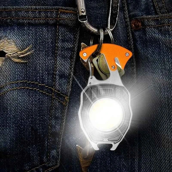 چراغ قوه المنتی مدل W5147 ا LED RECHARGEABLE