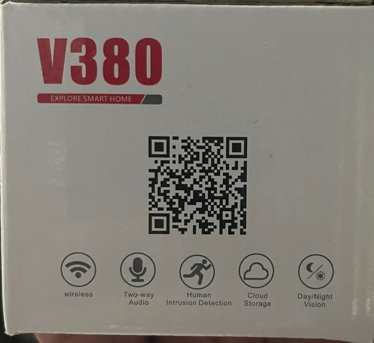 دوربین مدار بسته داهوا مدل V380 Pro لامپی ۳ مگاپیکسل با دید در شب