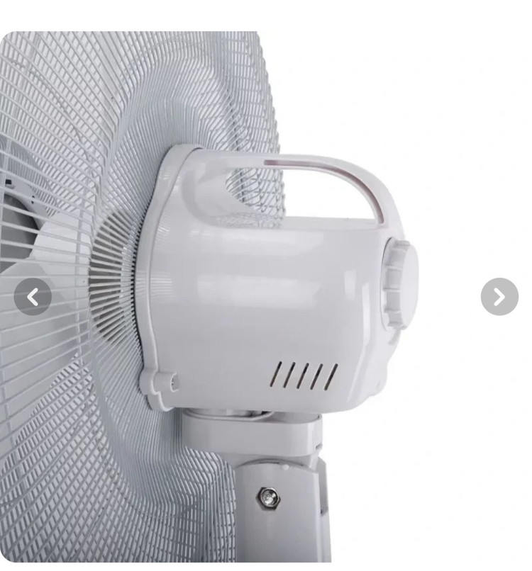 پنکه شارژی ایستاده جیپاس مدل GF9385 با چراغهای LED