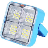 پروژکتور خورشیدی شارژی مدل D05 ۱ با باتری لیتیومی و شارژ USB (ضد آب و پاوربانک دار)