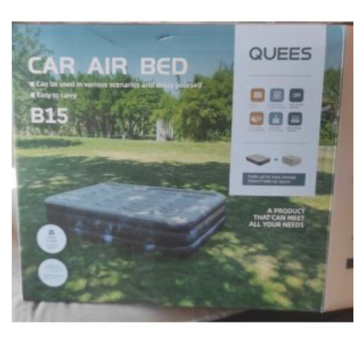 تشک بادی سفری دونفره مدل QUEES Car Air Bed B15