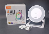 شارژر بی سیم recci اسپیکر و لایت نوری مدل rsk-w28