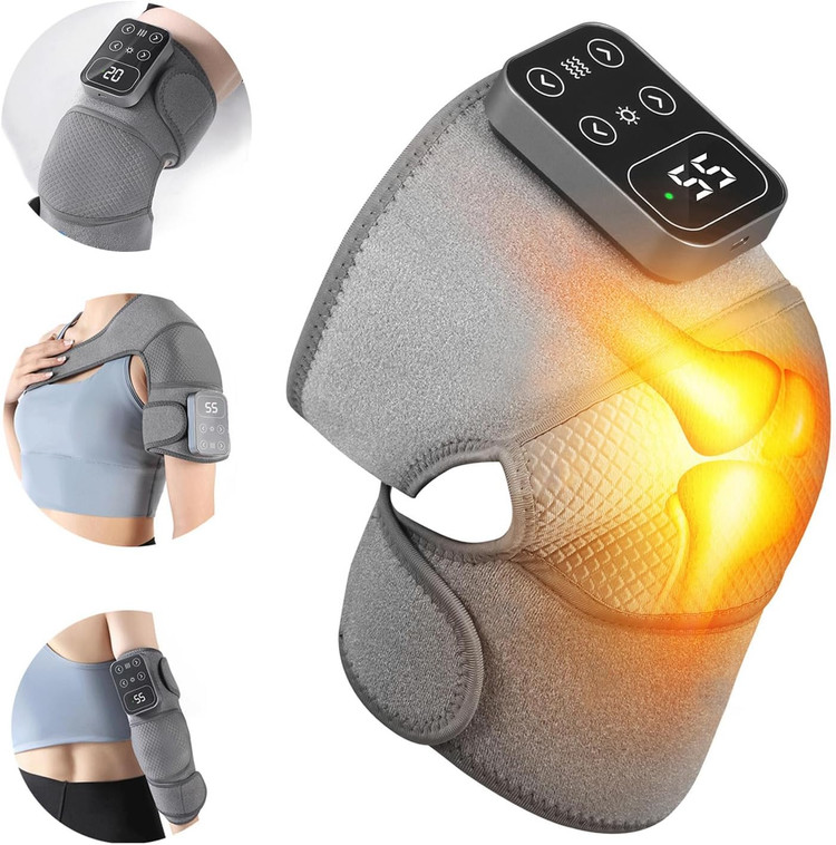 ماساژور زانو 3 کاره (پک اصل)FEVER MASSAGE KNEE PADS