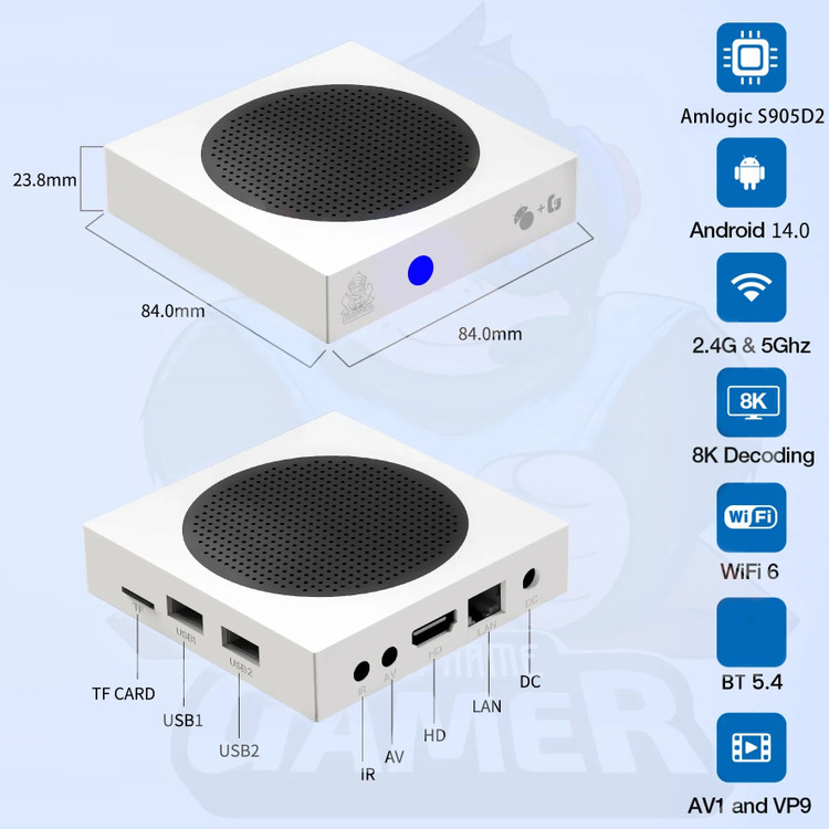 اندروید باکس و کنسول بازی گیم استیک مدل G8