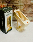 پنکه رومیزی شارژی دو فن مدل desktop fan- آف ویژه