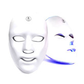 ماسک صورت LED هفت رنگ فوتون تراپی جوانسازی، درمان آکنه و لیفت صورت و گردن